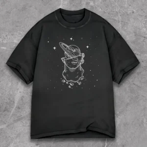 Cosmic Head Graphic T-Shirt