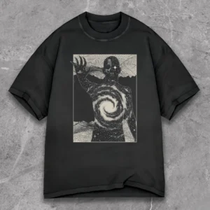 Cosmic Skeleton Graphic T-Shirt