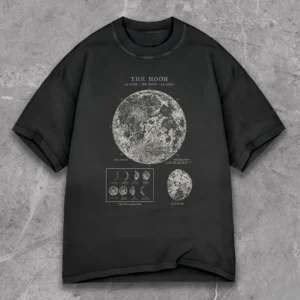 Moon Phases Chart T-Shirt
