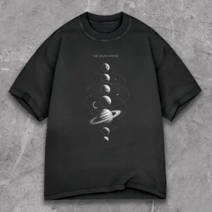 Solar System Planet Graphic T-Shirt