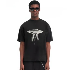 UFO Flying Saucer Graphic T-Shirt